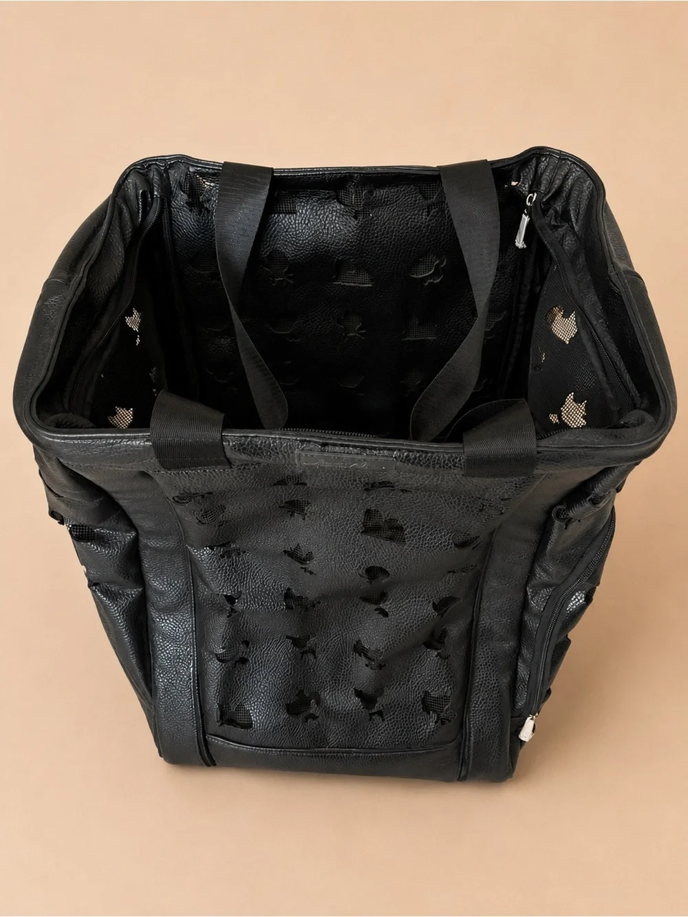 Mystere Shopper Rolling Pet Carrier by JCLA- Jeanne Chinn Los Angeles